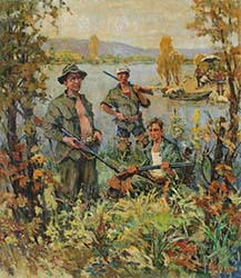 P.Redin picture The opening of the hunting season