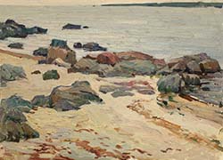 P.Redin picture Rocky coast